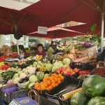 Shopping in Farmer’s market in Montenegro